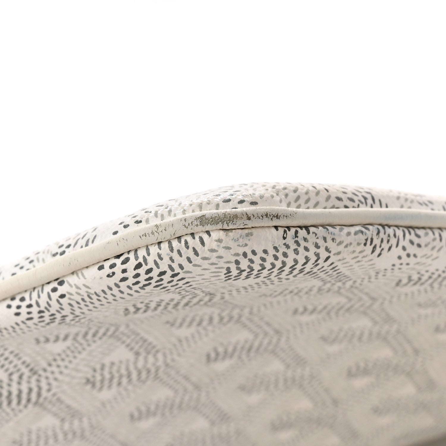 Goyard Goyardine Senat Pochette MM White 11 of 14