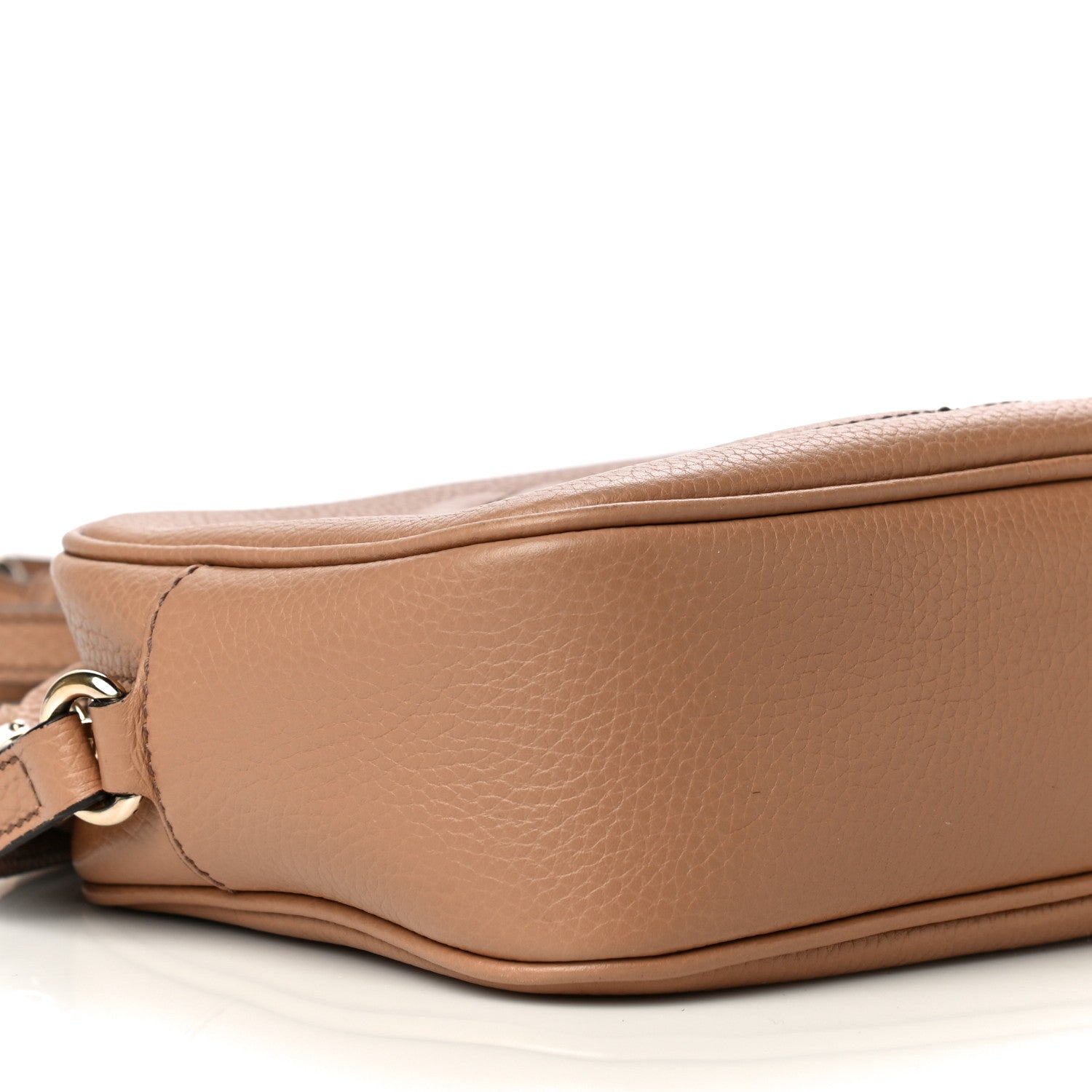 Gucci Pebbled Calfskin Small Soho Disco Bag Rose Beige 10 of 14