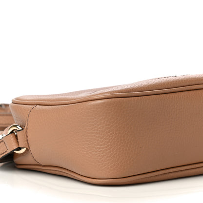 Gucci Pebbled Calfskin Small Soho Disco Bag Rose Beige 10 of 14