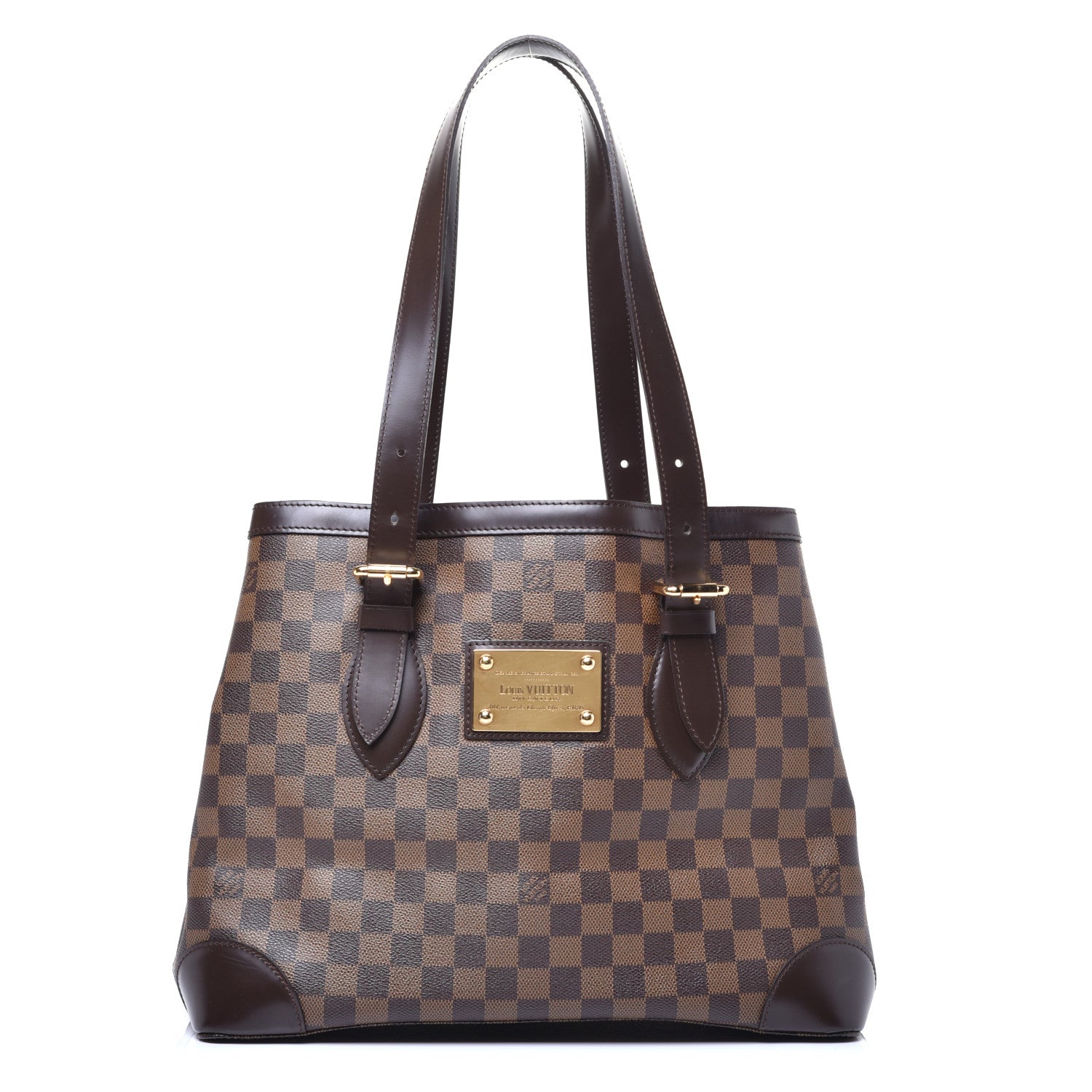 Louis Vuitton Damier Ebene Hampstead MM 1 of 8