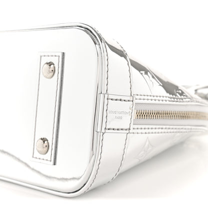 Louis Vuitton Monogram Miroir Alma BB Silver 9 of 10