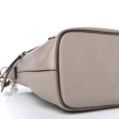 Chloe Suede Calfskin Mini Faye Backpack Motty Grey 6 of 10