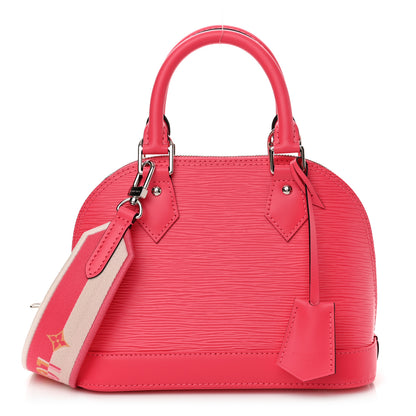 Louis Vuitton Epi Jacquard Alma BB Dragon Fruit 1 of 8