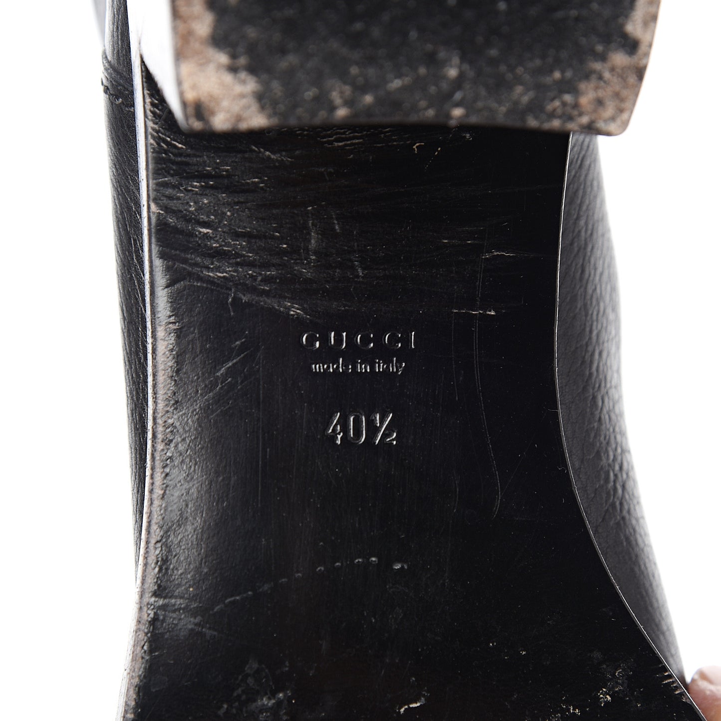 Calfskin Interlocking G Boots 40.5 Black