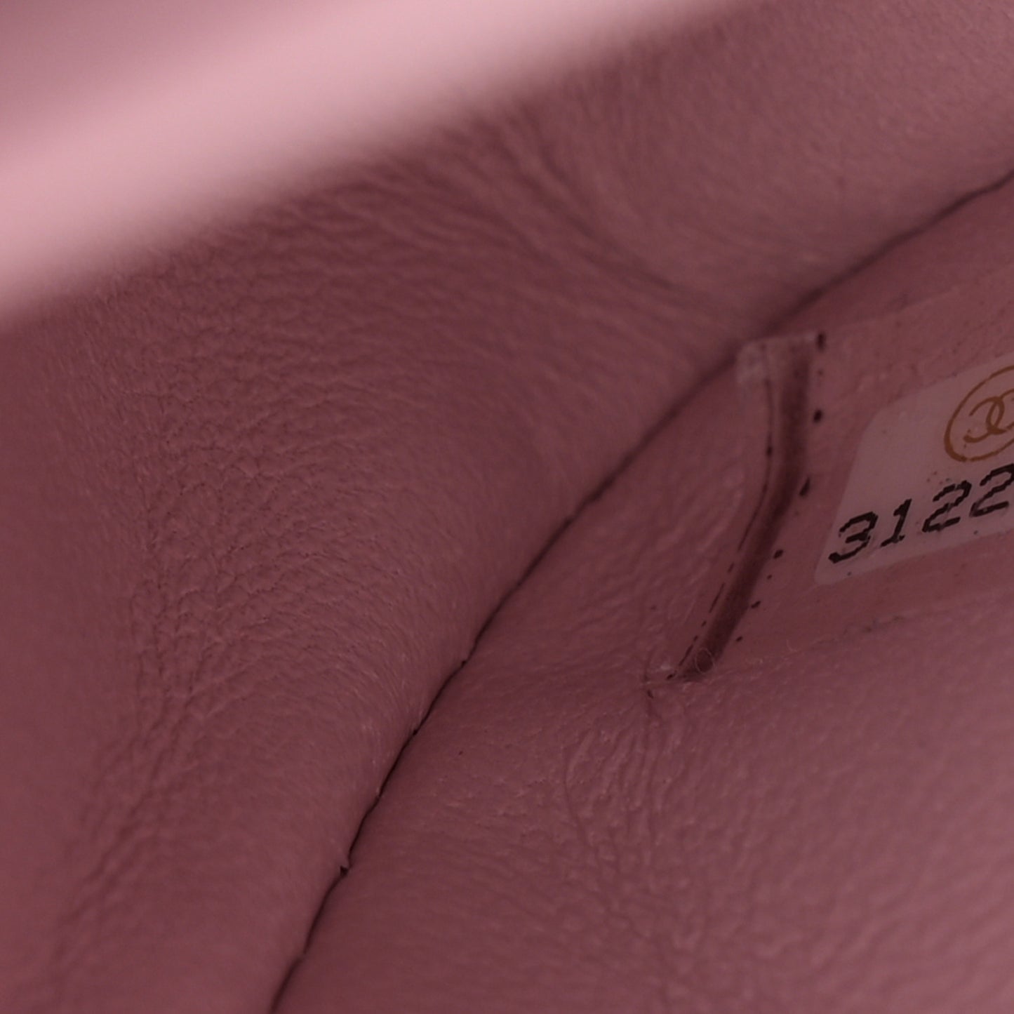 Caviar Quilted Medium Double Flap Light Pink