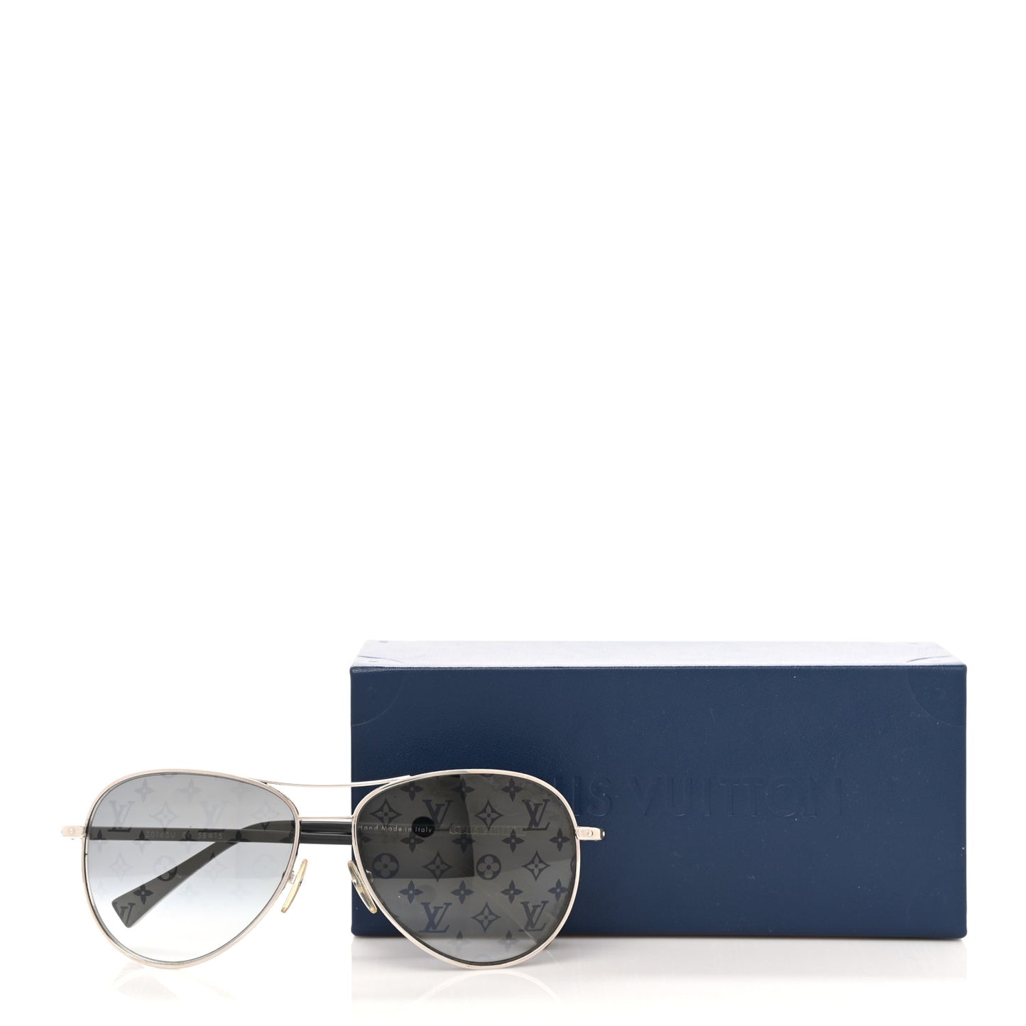 Monogram Conspiration Pilote Sunglasses Z0165U Argent