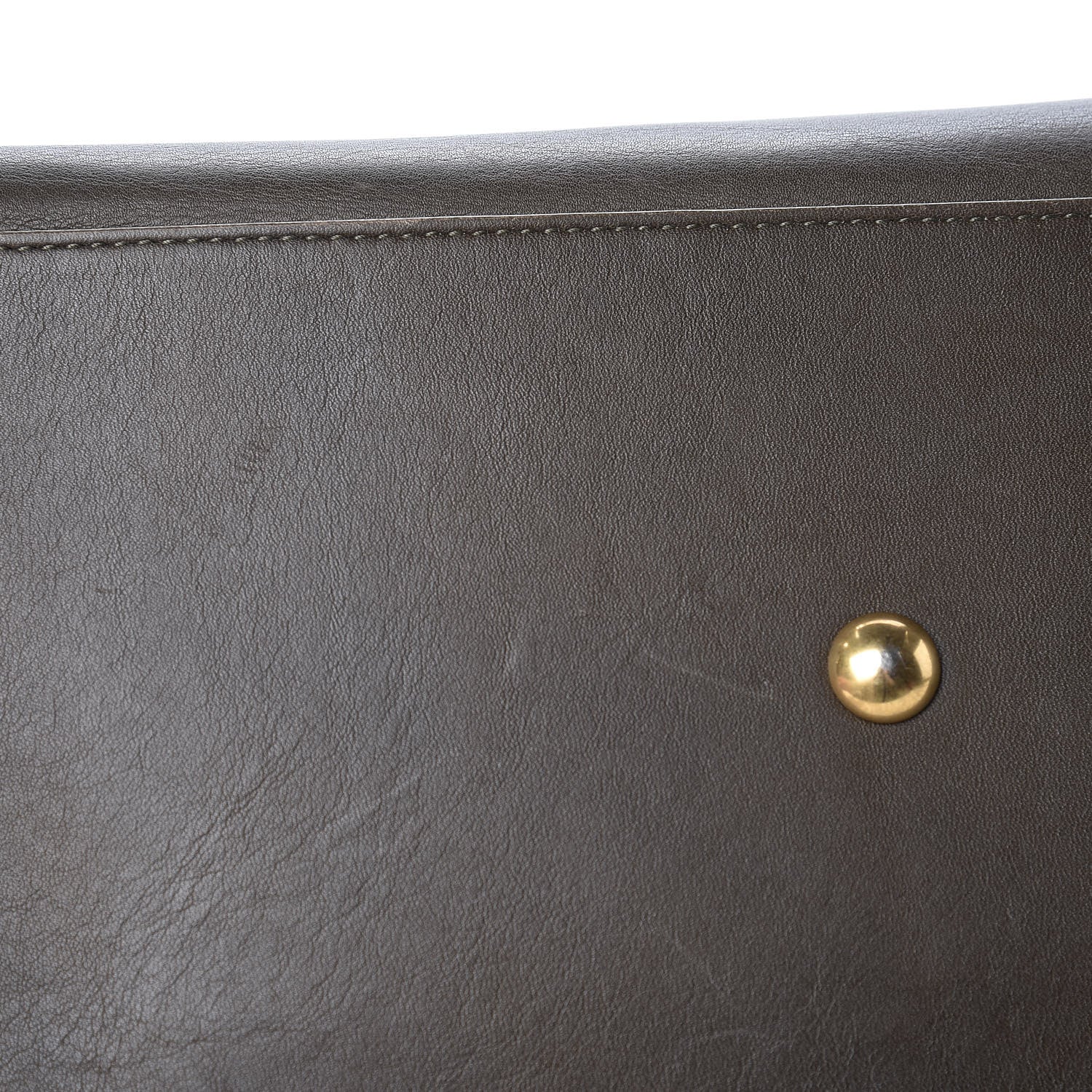 Saint Laurent Calfskin Small Classic Y Cabas Green 10 of 18