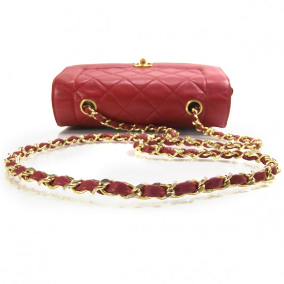 Chanel Lambskin Quilted Small Flap Red 6 of 13