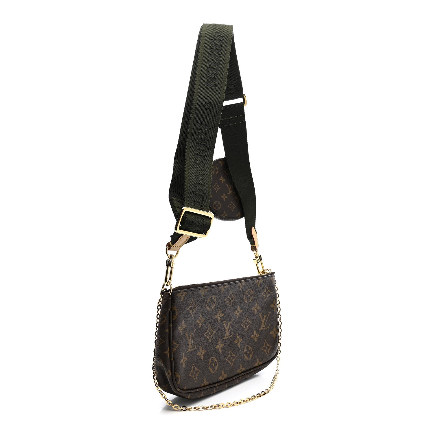 Louis Vuitton Monogram Multi Pochette Accessories Kaki 5 of 21