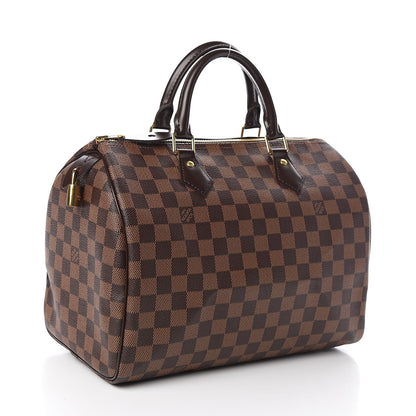 Louis Vuitton Damier Ebene Speedy 30 3 of 12