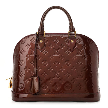 Louis Vuitton Vernis Alma PM Rouge Fauviste 1 of 11