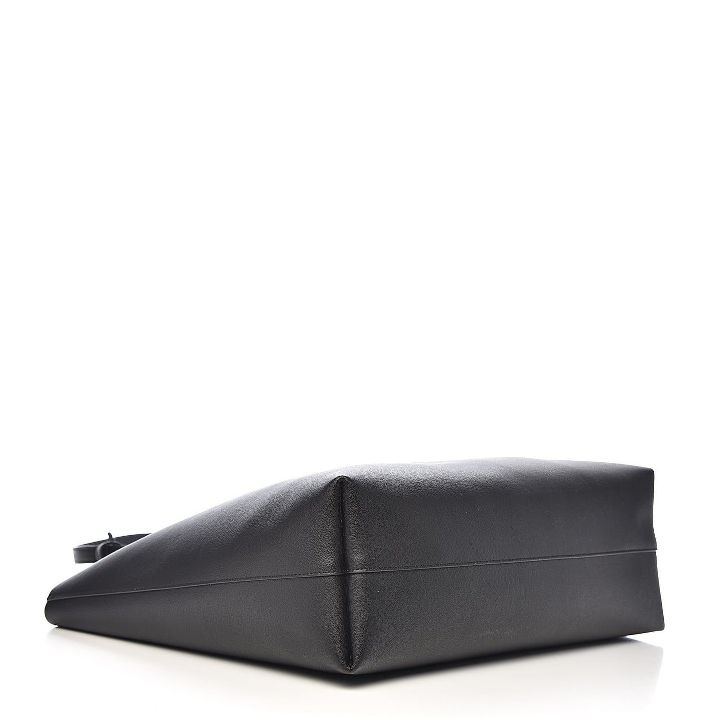 Calfskin Large Shopping Tote Black