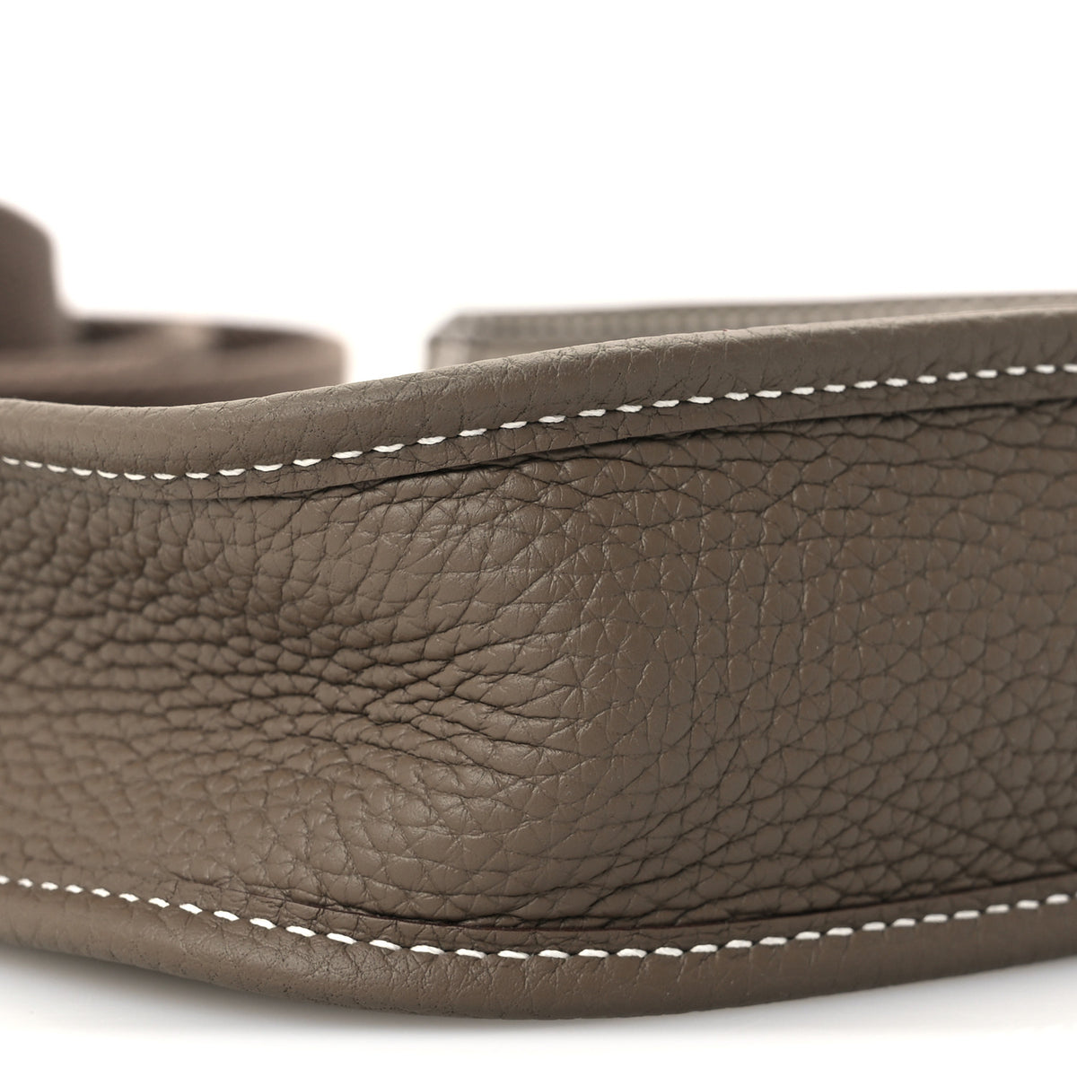 Hermes Taurillon Clemence Evelyne TPM Etoupe 10 of 12
