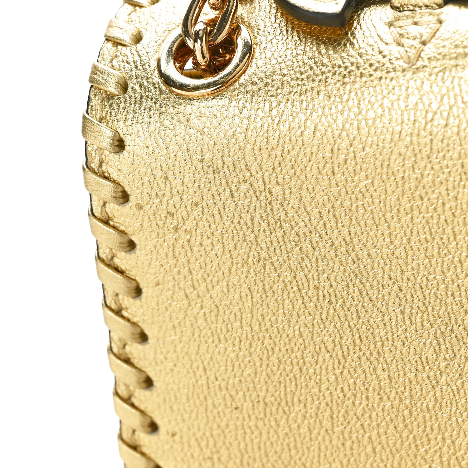 Louis Vuitton Cuir Plume Ecume Very Chain Bag Gold 10 of 11