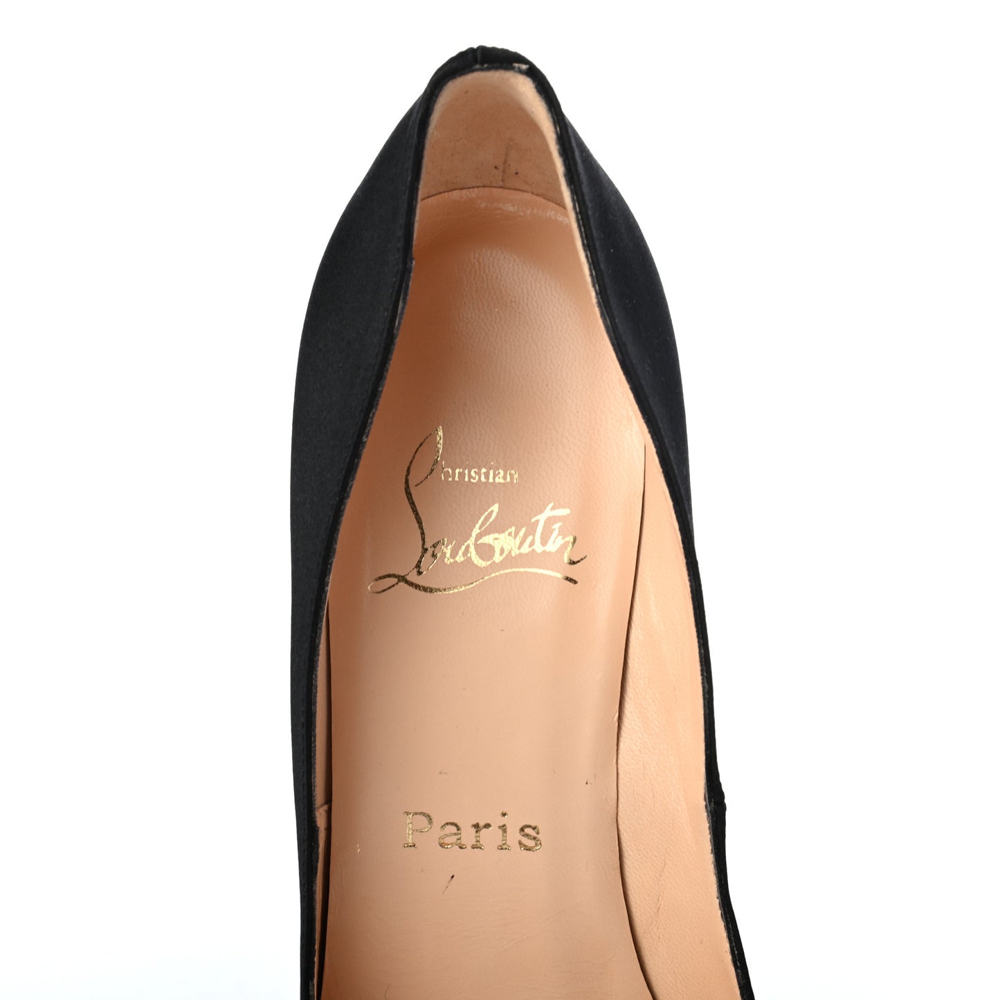 Satin Decollete 554 100 Pumps 39.5 Black