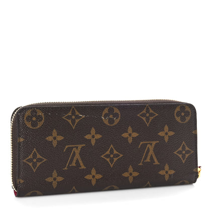 Louis Vuitton Monogram Clemence Wallet Fuchsia 3 of 10