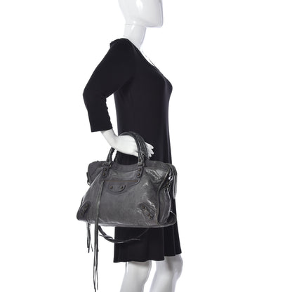Balenciaga Agneau Classic Hardware City Anthracite 3 of 10