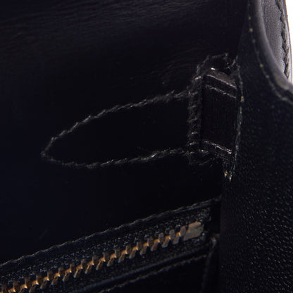 Hermes Box Kelly Sellier 28 Black 17 of 35