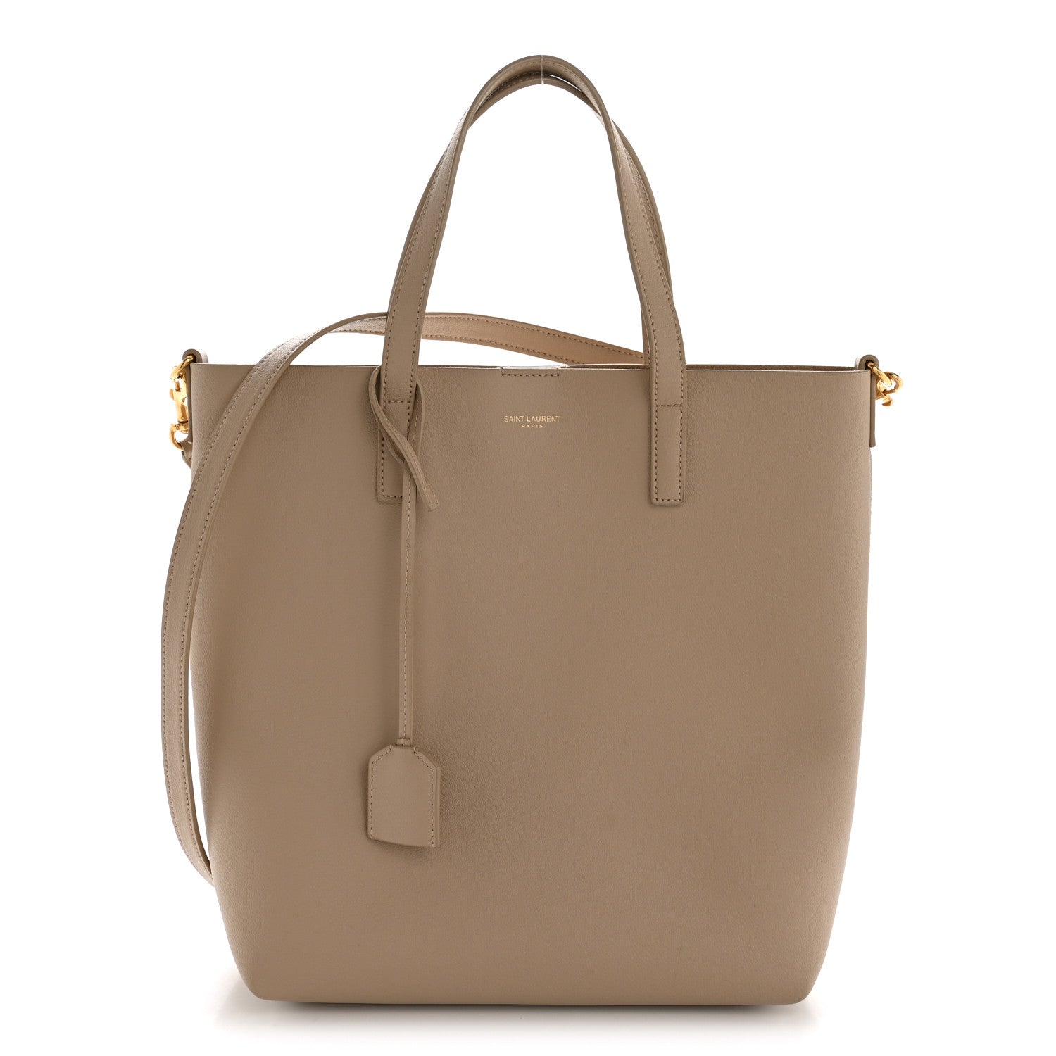 Saint Laurent Calfskin Toy Shopping Tote Nude Powder 1 of 10