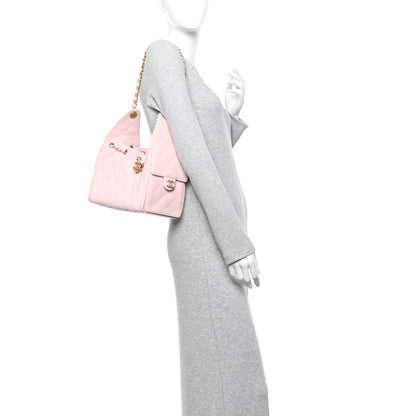 Chanel Caviar Quilted Small Chanel 25 Handbag Light Pink 2 of 11