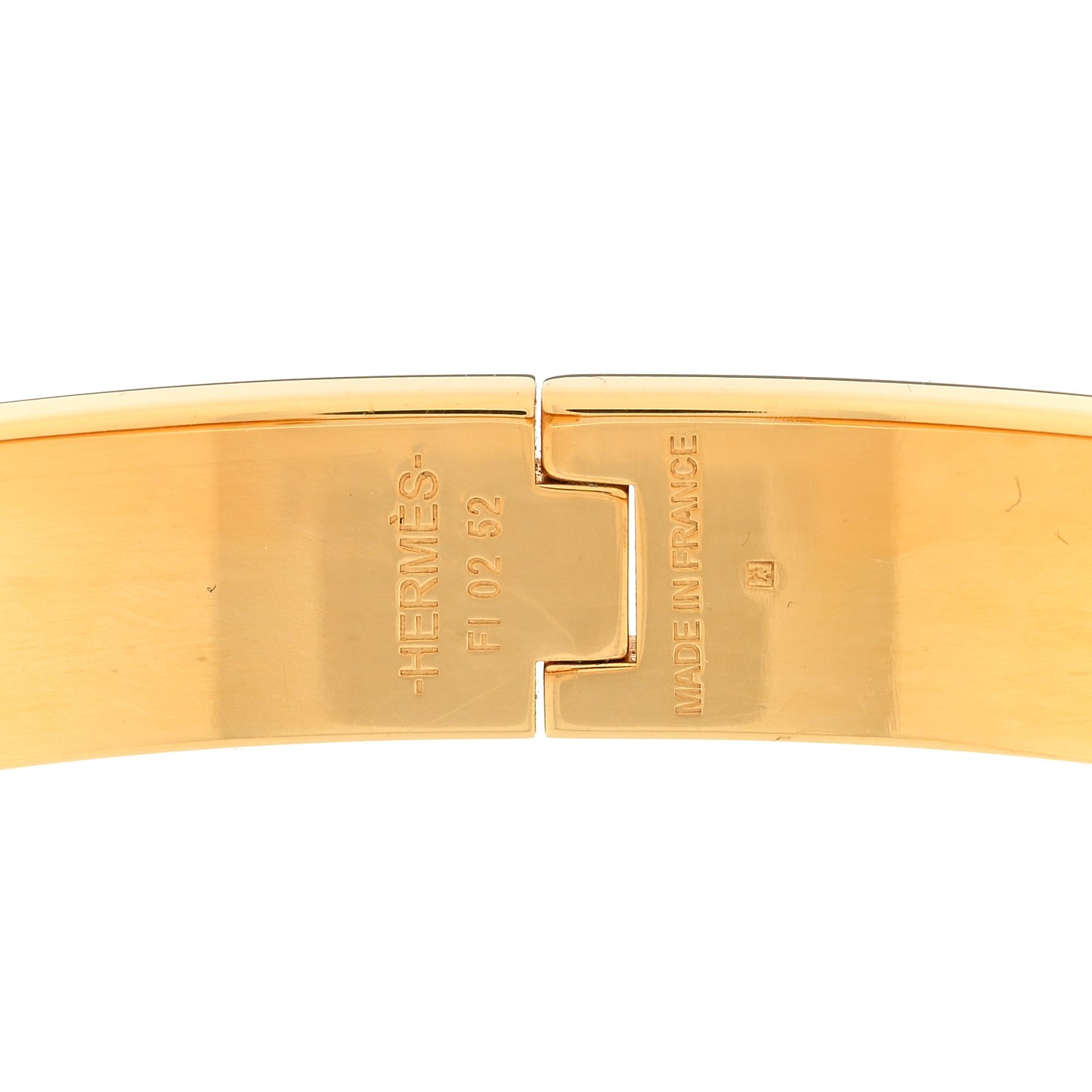 Matte Enamel Narrow Clic Clac HH Bracelet T4 Black