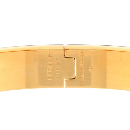 Hermes Matte Enamel Narrow Clic Clac HH Bracelet T4 Black 3 of 3