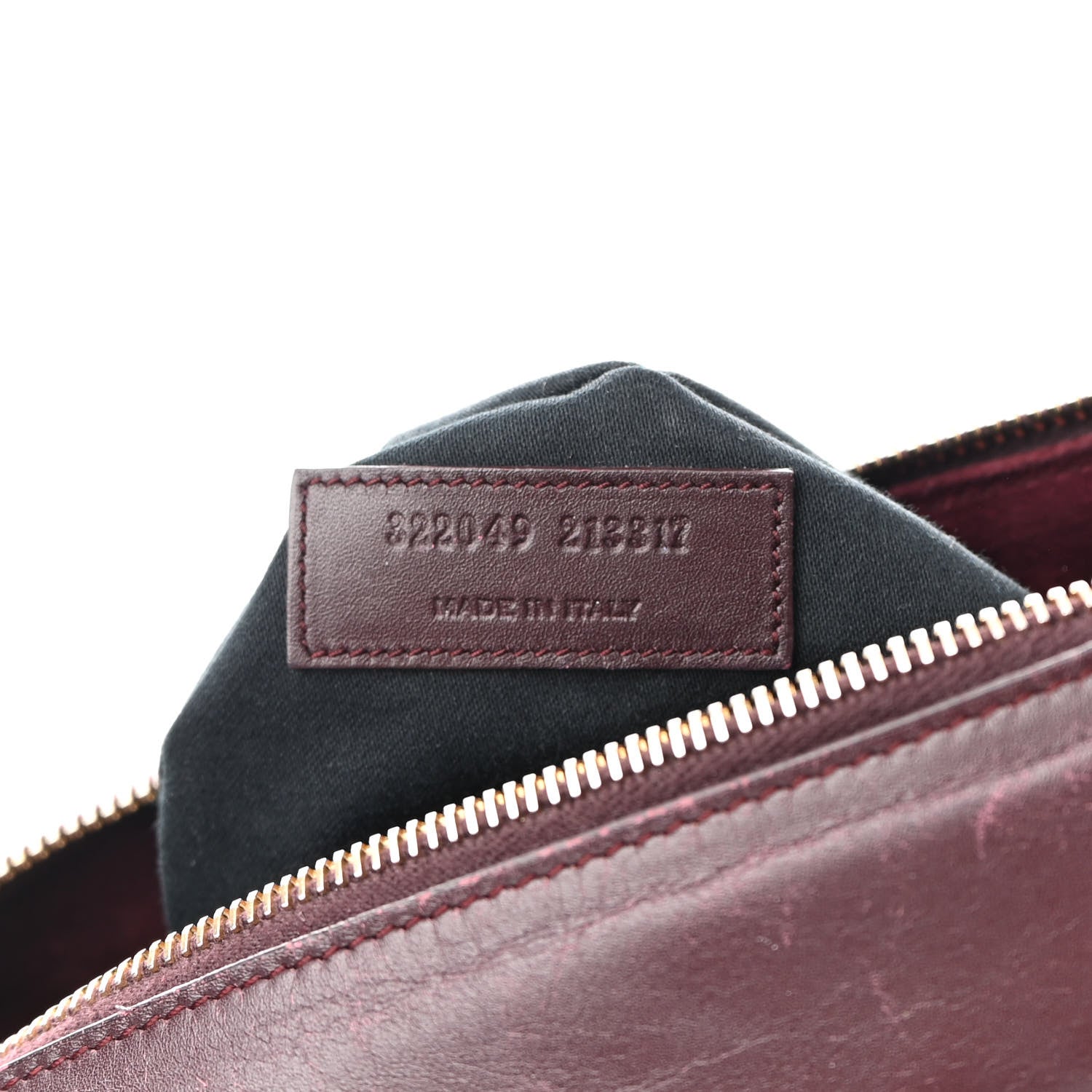 Saint Laurent Calfskin Classic Duffle 6 Amarena 7 of 13