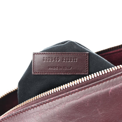 Saint Laurent Calfskin Classic Duffle 6 Amarena 7 of 13