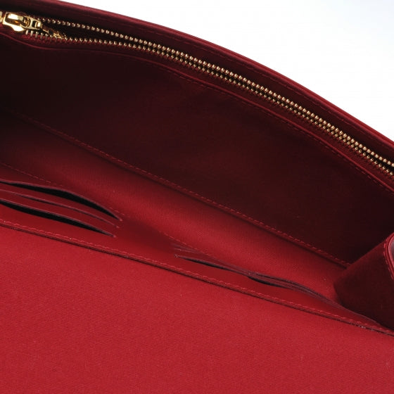 Louis Vuitton Vernis Rossmore MM Pomme D'Amour 7 of 7
