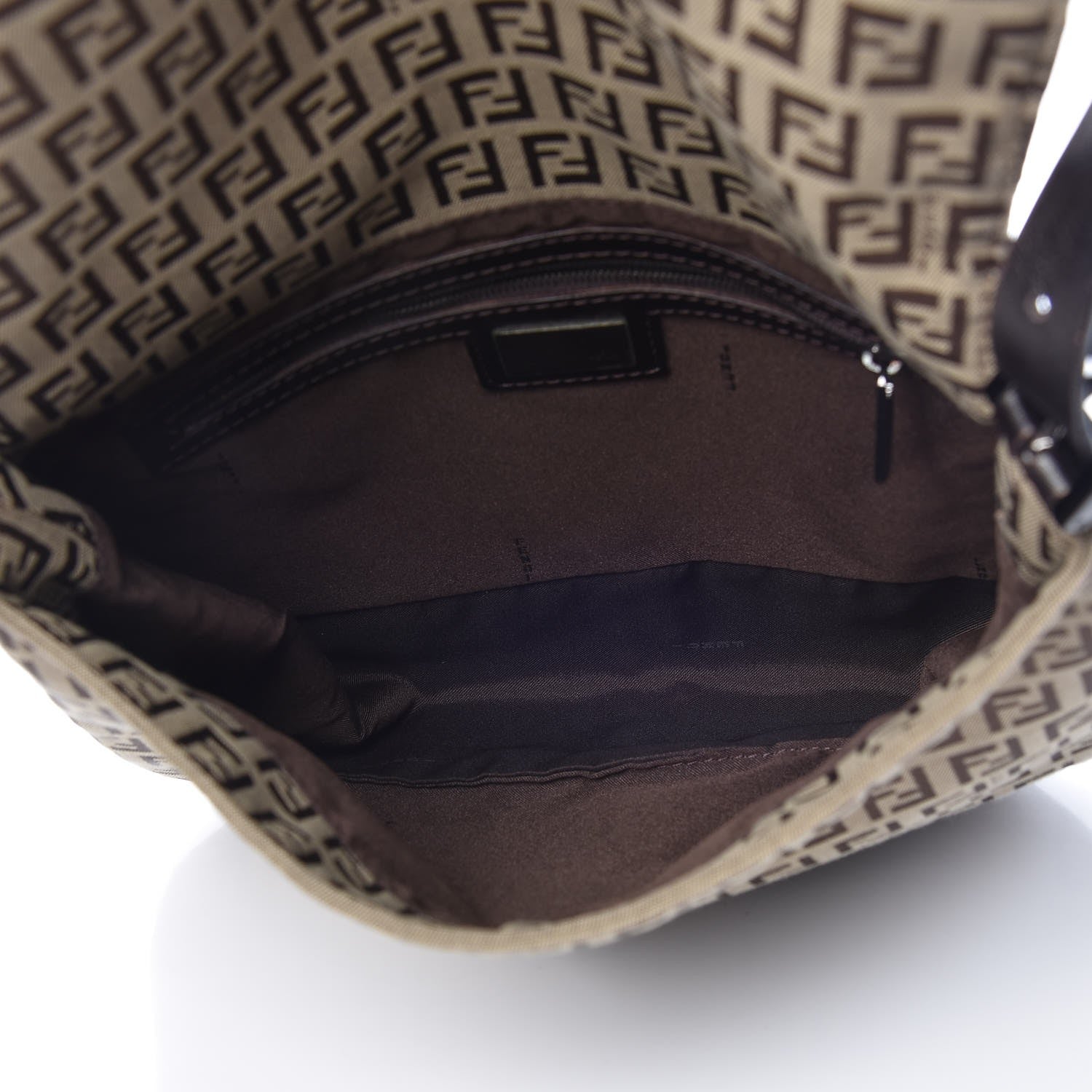Fendi Zucchino Mama Baguette Dark Brown 5 of 7