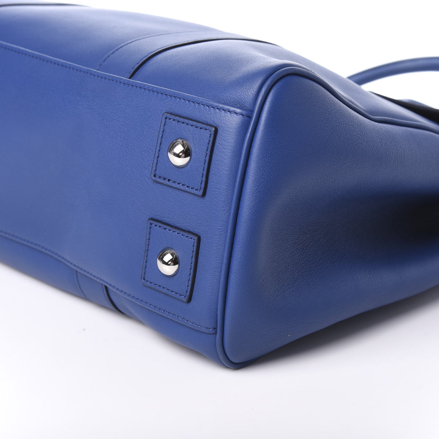 Micrograin Calfskin Bayswater Porcelain Blue