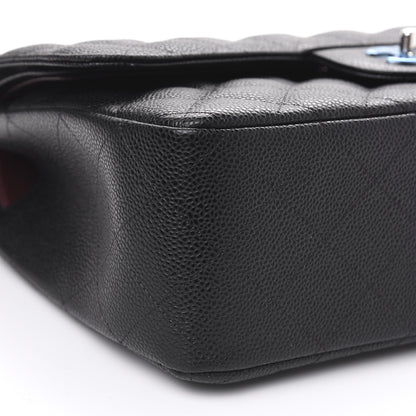 Chanel Caviar Quilted Jumbo Double Flap Black 8 of 11