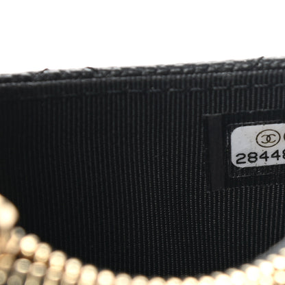 Chanel Caviar Quilted CC Zip Card Holder Black 7 of 7