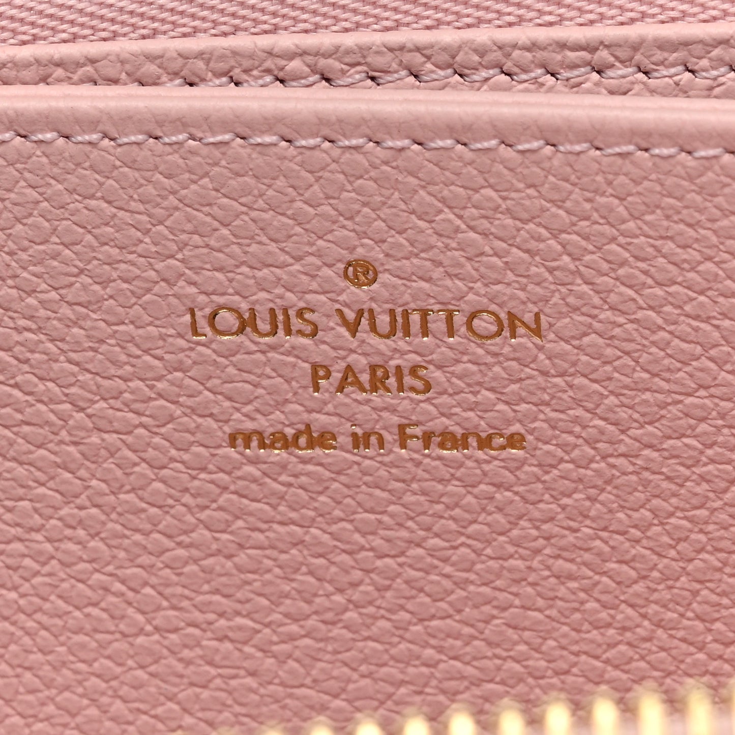 Empreinte Monogram Summer Stardust Zippy Wallet Pink