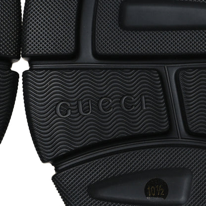 Gucci Calfskin Web Mens Nathan Sneakers 10.5 Black 6 of 8