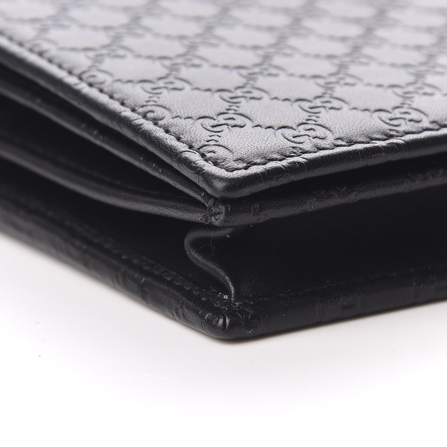 Gucci Microguccissima Crossbody Wallet Black 8 of 9