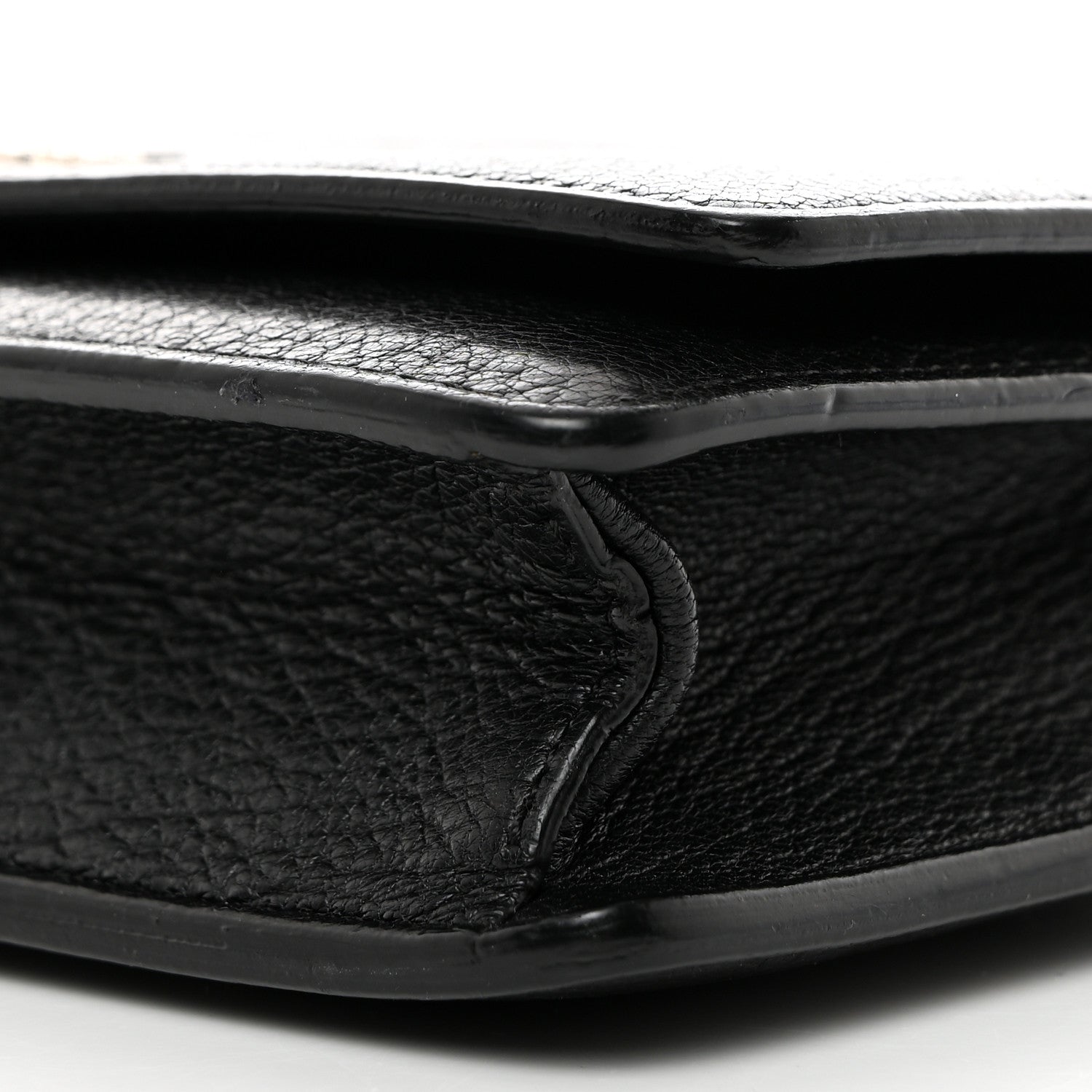 Givenchy Sugar Goatskin Pandora Chain Wallet Black 9 of 10