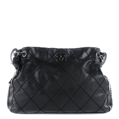 Chanel Lambskin Expandable Tote Black 1 of 8
