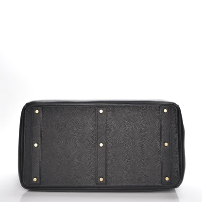 Hermes Ardennes HAC Travel Birkin 50 Black 6 of 31
