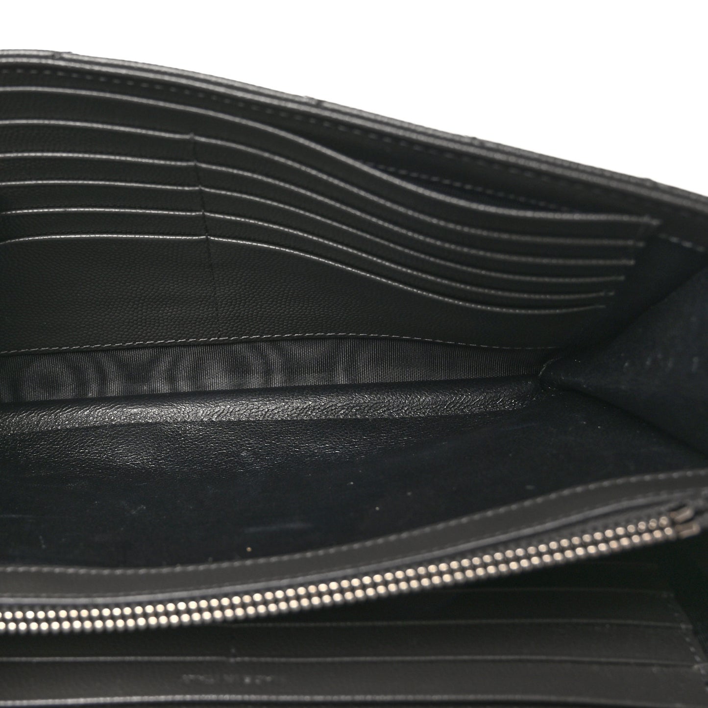 Grain De Poudre Matelasse Chevron Monogram Chain Wallet Storm