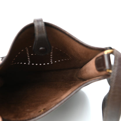 Hermes Epsom Evelyne TPM Chocolate 5 of 10