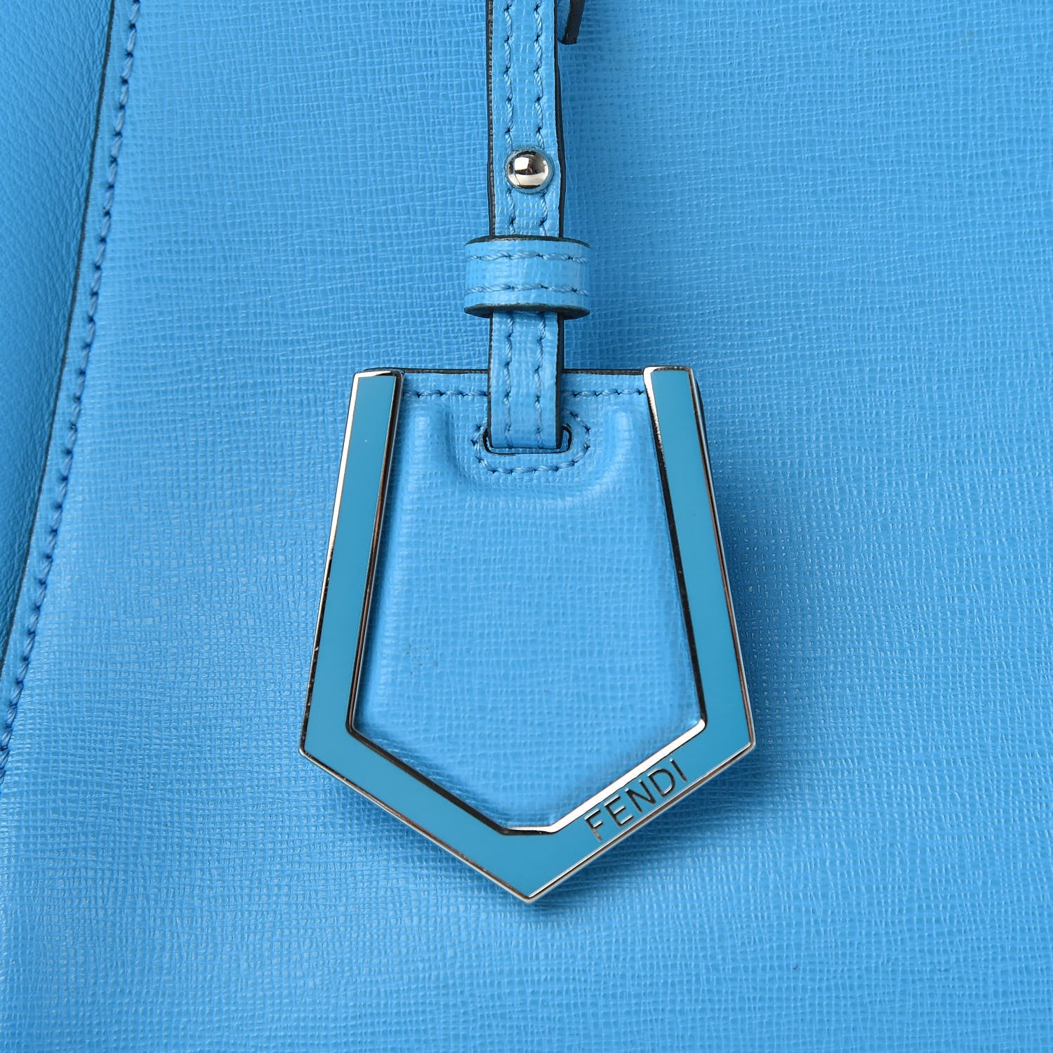 Fendi Vitello Elite Petite 2Jours Tote Maldives 10 of 11