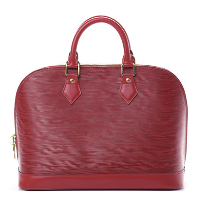 Louis Vuitton Epi Alma PM Castillan Red 1 of 11