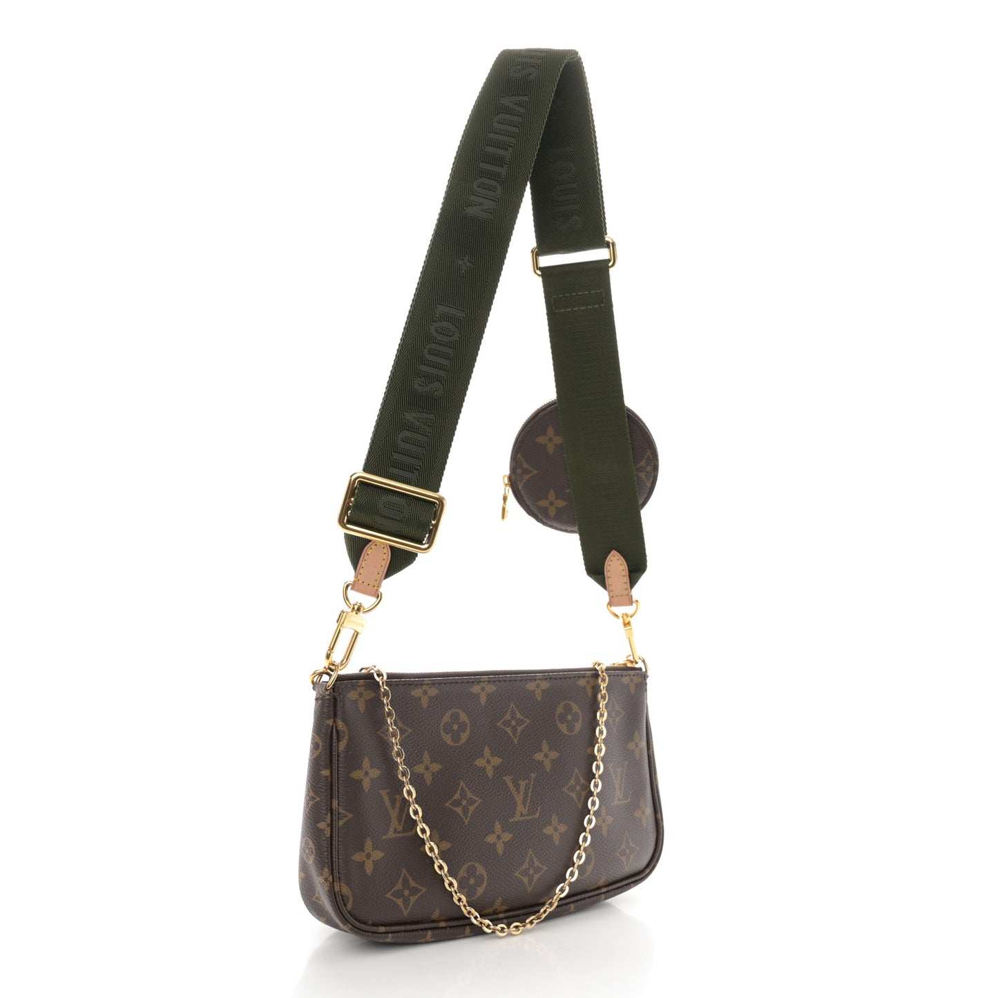 Monogram Multi Pochette Accessories Kaki