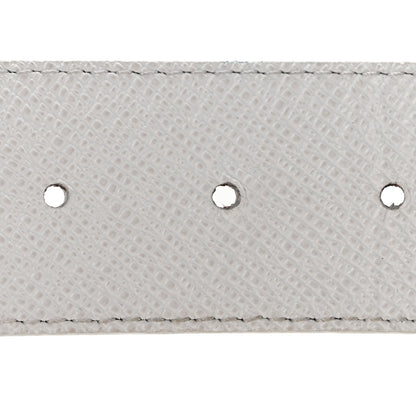 Louis Vuitton Taiga Monogram 40mm LV Initiales Belt  100 40 White 4 of 7