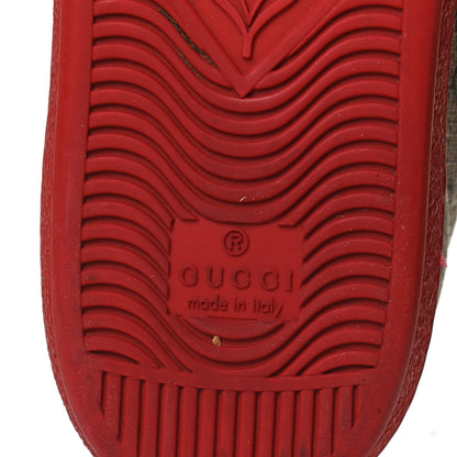 Gucci GG Supreme Monogram Ayers Web Womens Ace Sneakers 36.5 Red 12 of 18