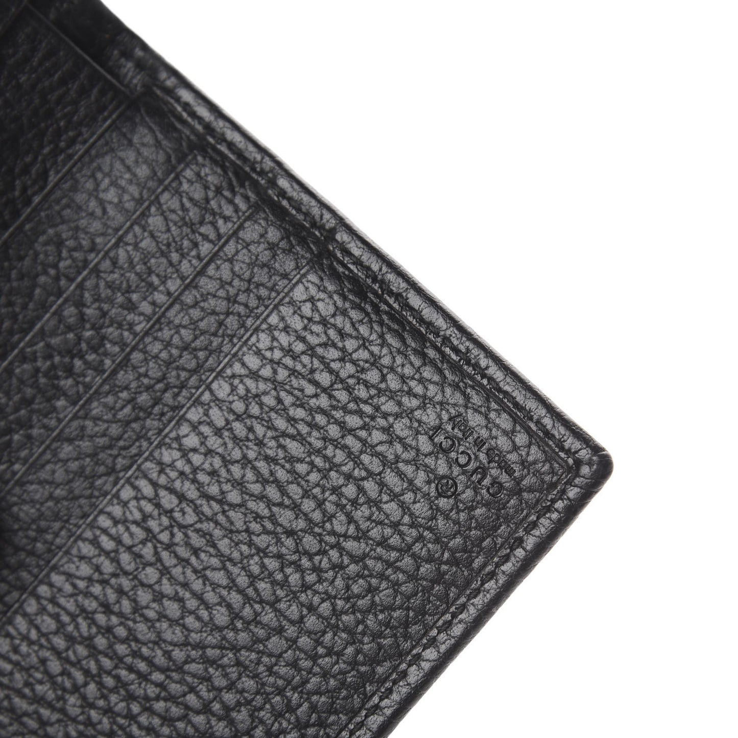 Dollar Calfskin GG Marmont French Wallet Black