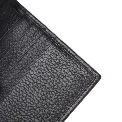 Gucci Dollar Calfskin GG Marmont French Wallet Black 5 of 5