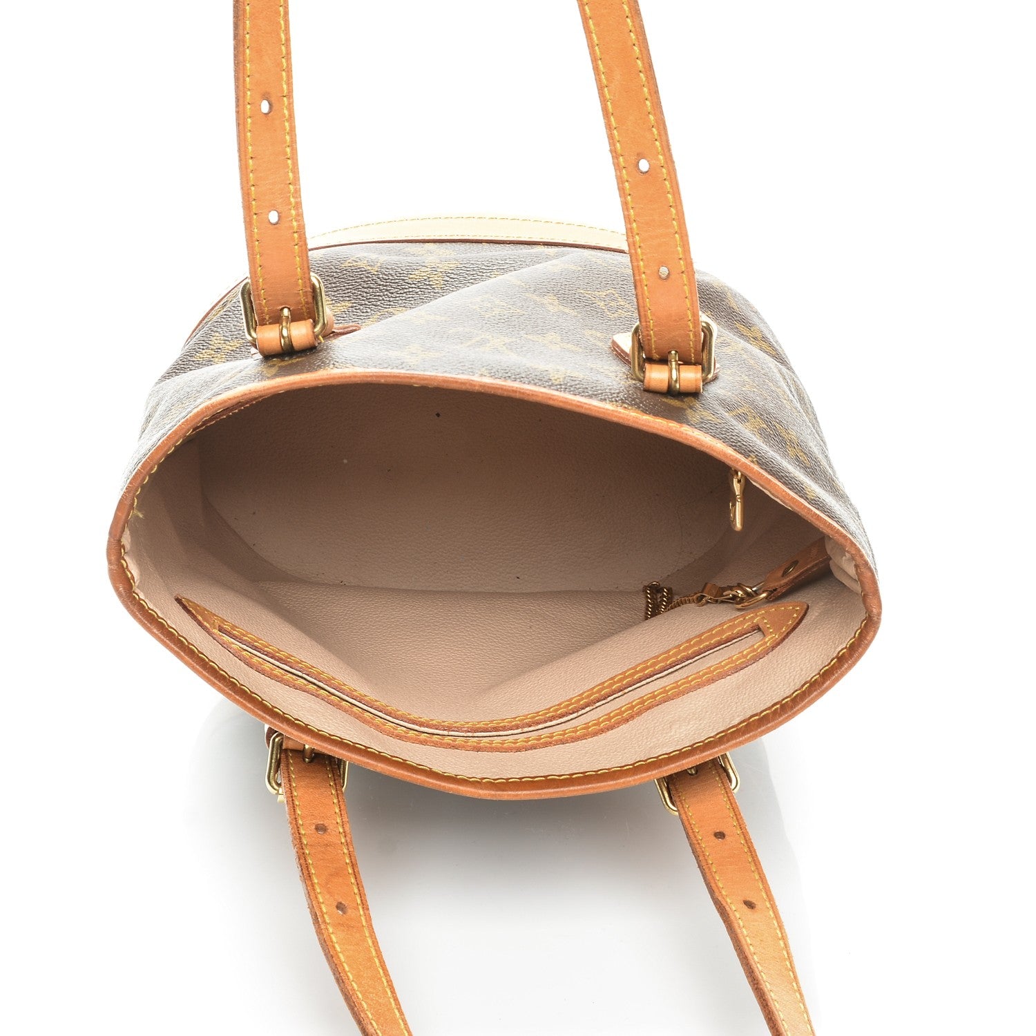 Louis Vuitton Monogram Petit Bucket 23 5 of 9