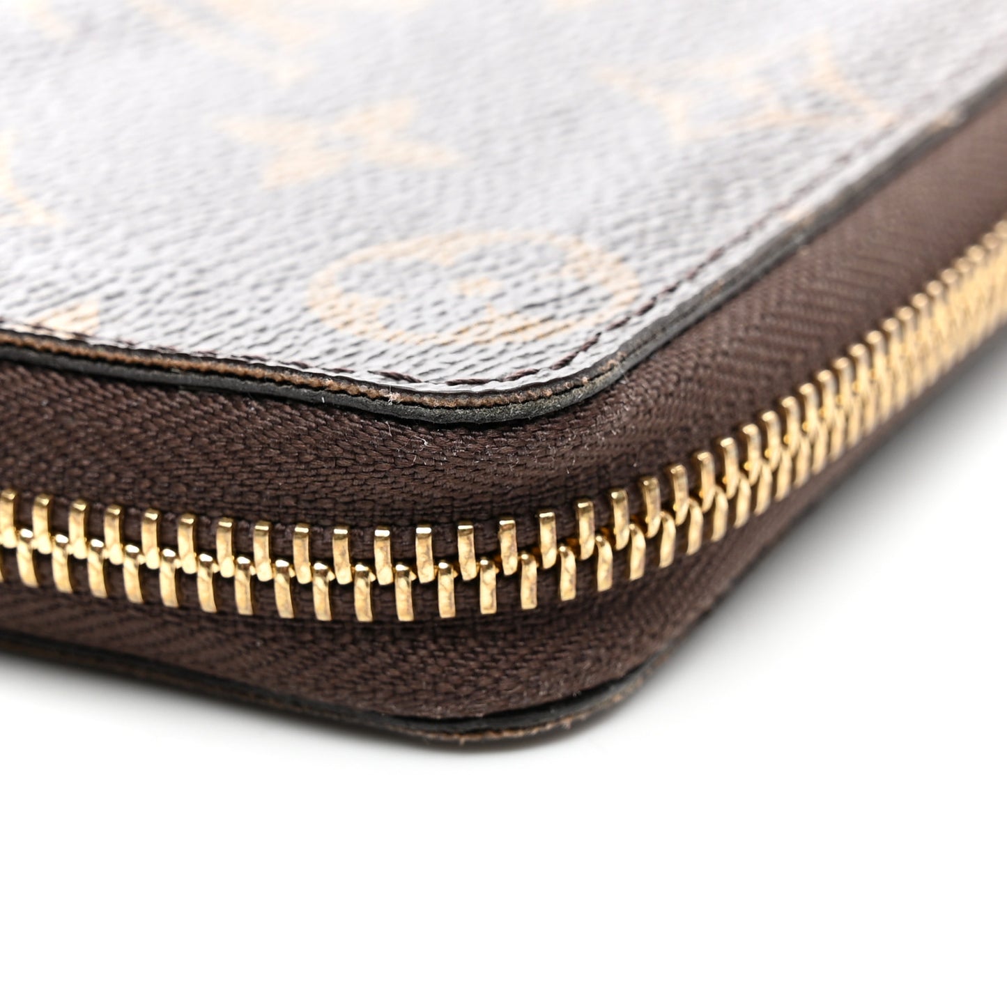Monogram Clemence Wallet Rose Ballerine
